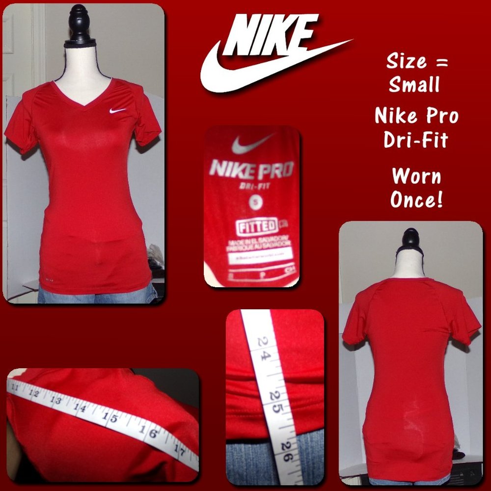 BOGO! Nike V-Neck Dri-Fit Tee {L6}